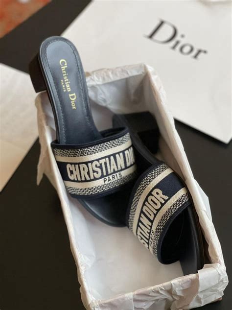 christian dior ladies sandals|Christian Dior sandals with heels.